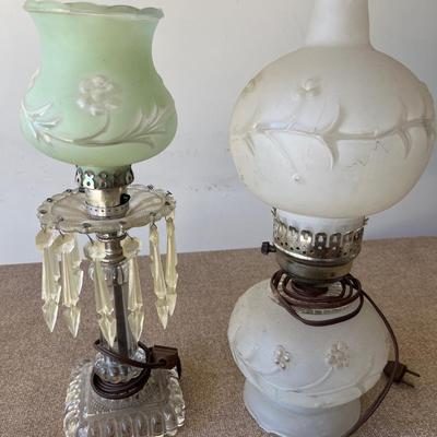 G35- Two vintage lamps