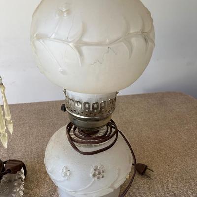 G35- Two vintage lamps