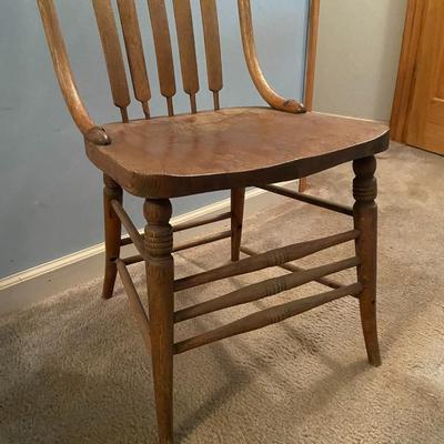 Vintage Keywood Brothers Oak Chair