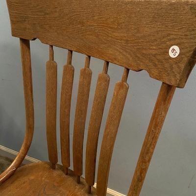 Vintage Keywood Brothers Oak Chair