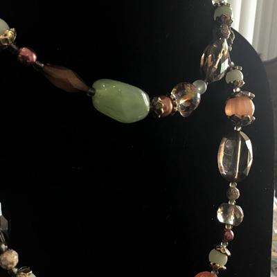 Vintage Premier design, iridescent glass beads
