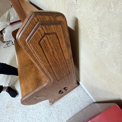 Antique Preacher's pew