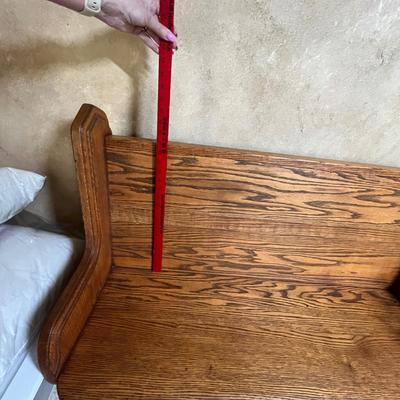 Antique Preacher's pew