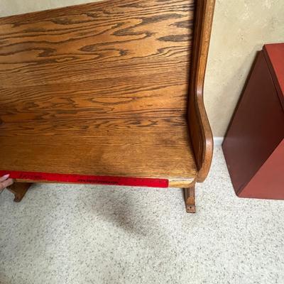 Antique Preacher's pew