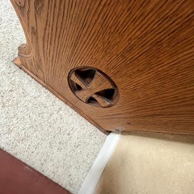 Antique Preacher's pew