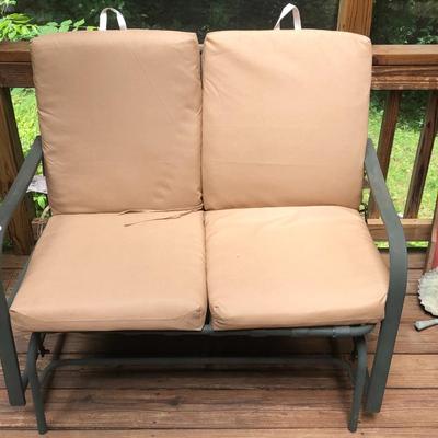 Patio Loveseat Glider