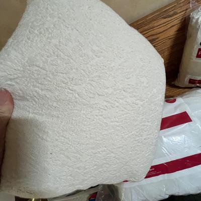 Lot of white pillows