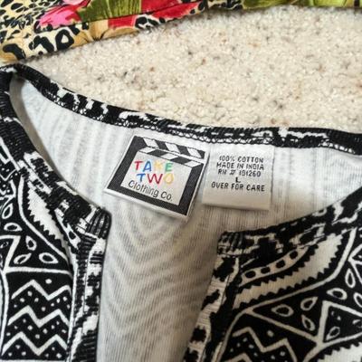 2 fancy ladies tops