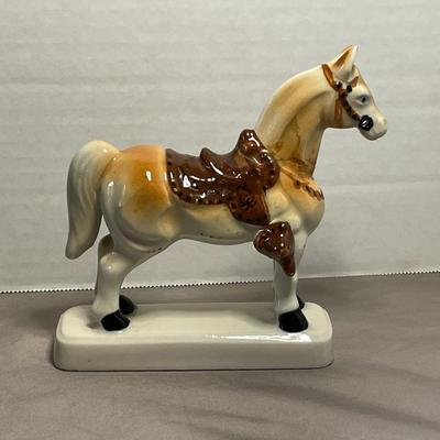 Vintage Ceramic Horse Made in Japan