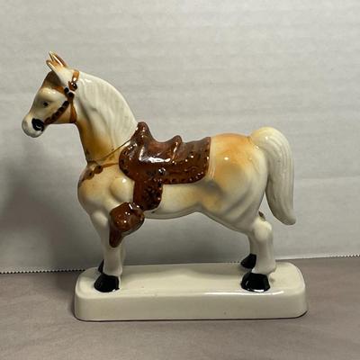 Vintage Ceramic Horse Made in Japan