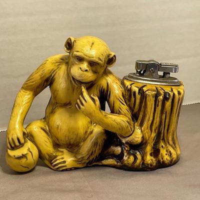 Vintage Chimp Monkey Lighter by Prince