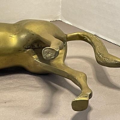 Vintage Brass Horse