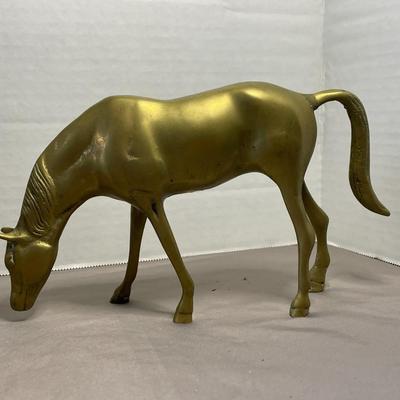 Vintage Brass Horse