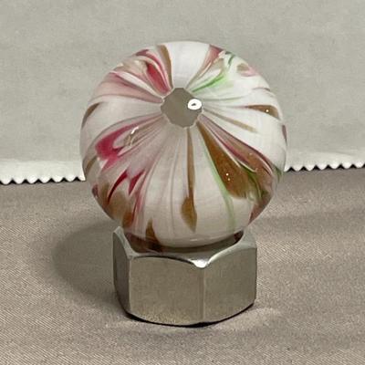 Handmade Contemporary Glass Marble Lutz