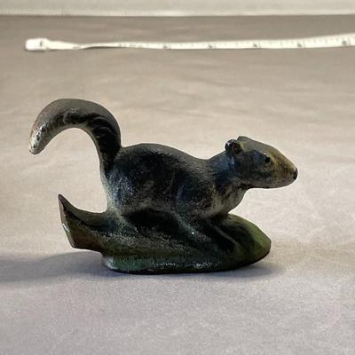 Vintage Cast Iron Squirrel Bottle Opener