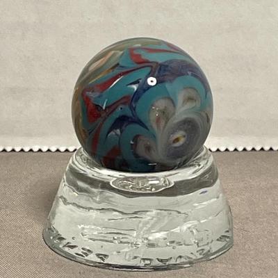 Handmade Contemporary Glass Marble