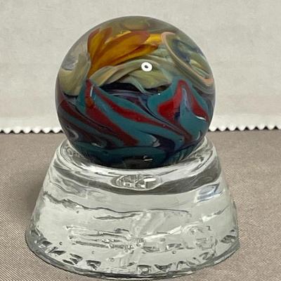 Handmade Contemporary Glass Marble