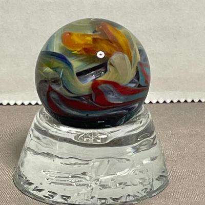 Handmade Contemporary Glass Marble