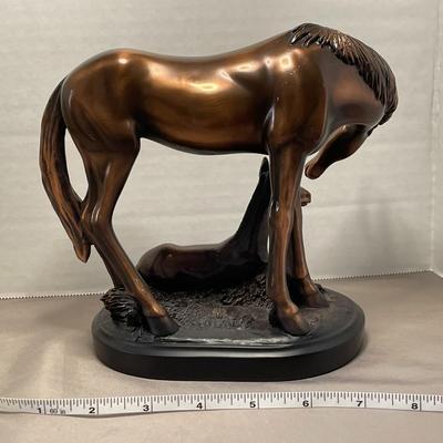 Treasure of Nature Mom and Baby Horses Figurine