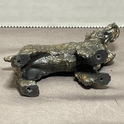 Antique Jennings Brothers Metal Spaniel Dog