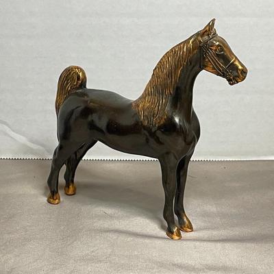 Solid Metal Horse - Possibly Bronze