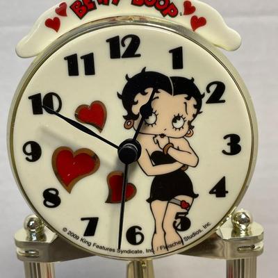 2008 Betty Boop Domed Clock