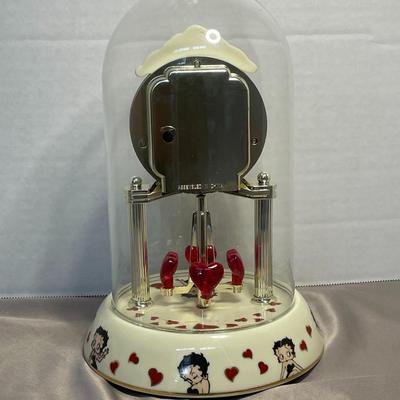 2008 Betty Boop Domed Clock