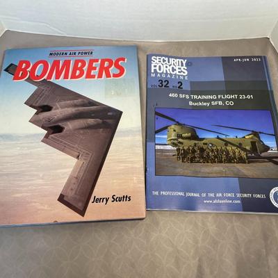 1990 Bombers Book and Air Force Security Magazine
