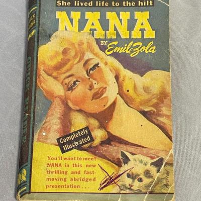 1943 Nana By Emil Zola Risque Book