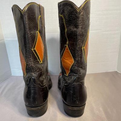 Vintage Laramie Hand Made Leather Boots