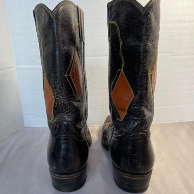 Vintage Laramie Hand Made Leather Boots