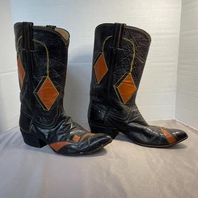 Vintage Laramie Hand Made Leather Boots