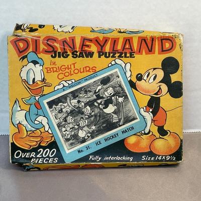 1930s Disneyland Mickey Mouse Puzzle