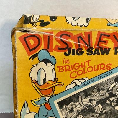 1930s Disneyland Mickey Mouse Puzzle