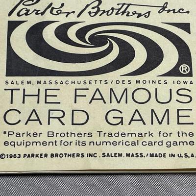 1963 Flinch Card Game