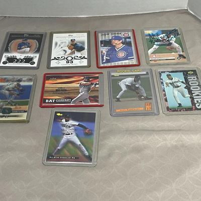 9 Baseball Cards - 4 Alex Rodriguez