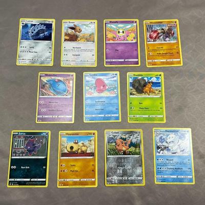 11 Pokemon Cards from 2020-2021