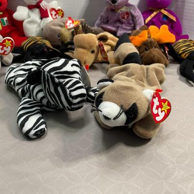 12 Beanie Babies 1993-2000