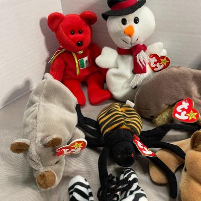 12 Beanie Babies 1993-2000