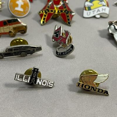 Collection of Hat or Collar Pins