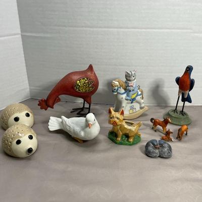 Group of Small Animal Figurines