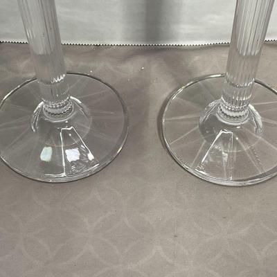 Pair of Marquis by Waterford Corinth Candlestick Holders
