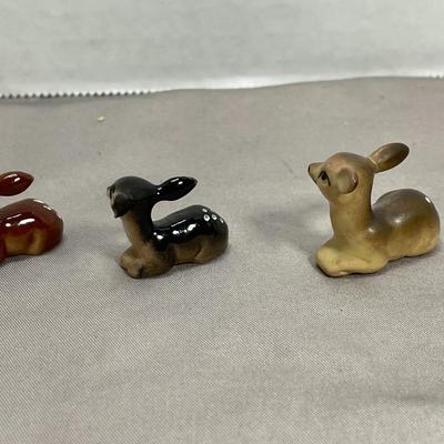 3 Miniature Fawns - One is Hagen Renaker