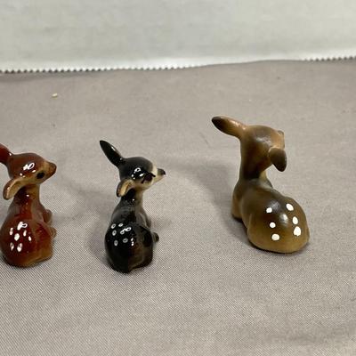 3 Miniature Fawns - One is Hagen Renaker