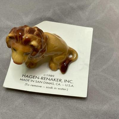 1989 Hagen Renaker Lion