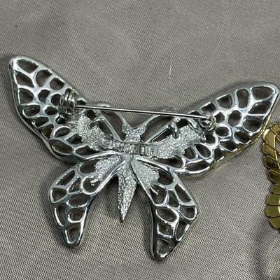 Collection of Butterfly Brooches - Monet and Sarah Cov