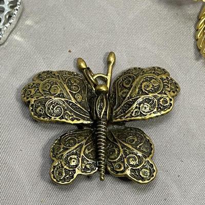 Collection of Butterfly Brooches - Monet and Sarah Cov