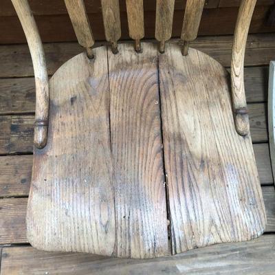 Vintage Keywood Brothers Oak Chair, As Is