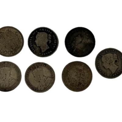 Late 19th and Early 20th Century Canadian Dimes
