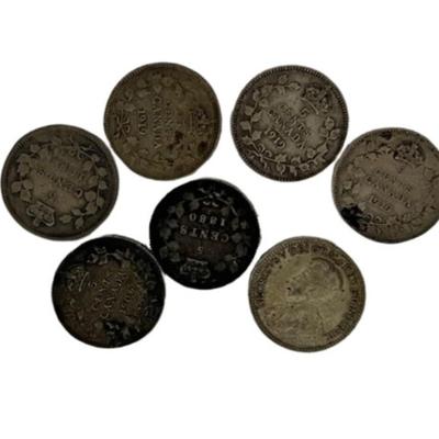 Late 19th and Early 20th Century Canadian Dimes